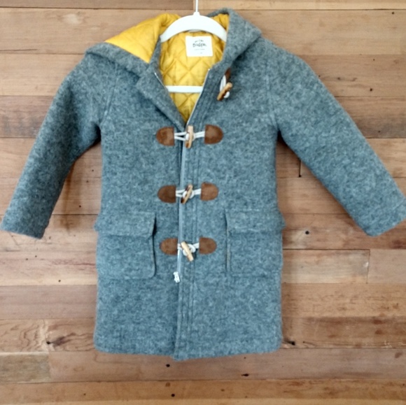 mini boden wool coat